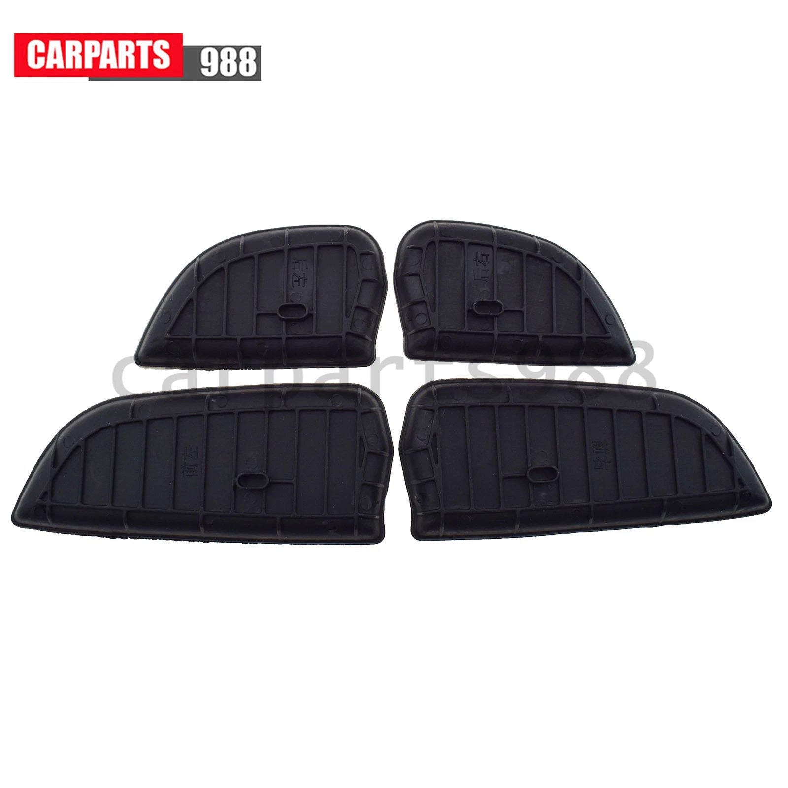 4pcs Front Rear Inner Door Handle Cushion Armrest Cover For Mazda 3 Axela 14-19 6B93BC-57