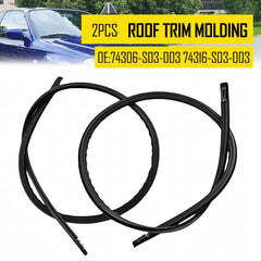 FOR CIVIC HONDA EK9 EK4 1996-2000 3D Roof Side Molding Right & Left Set 6B93BC-57