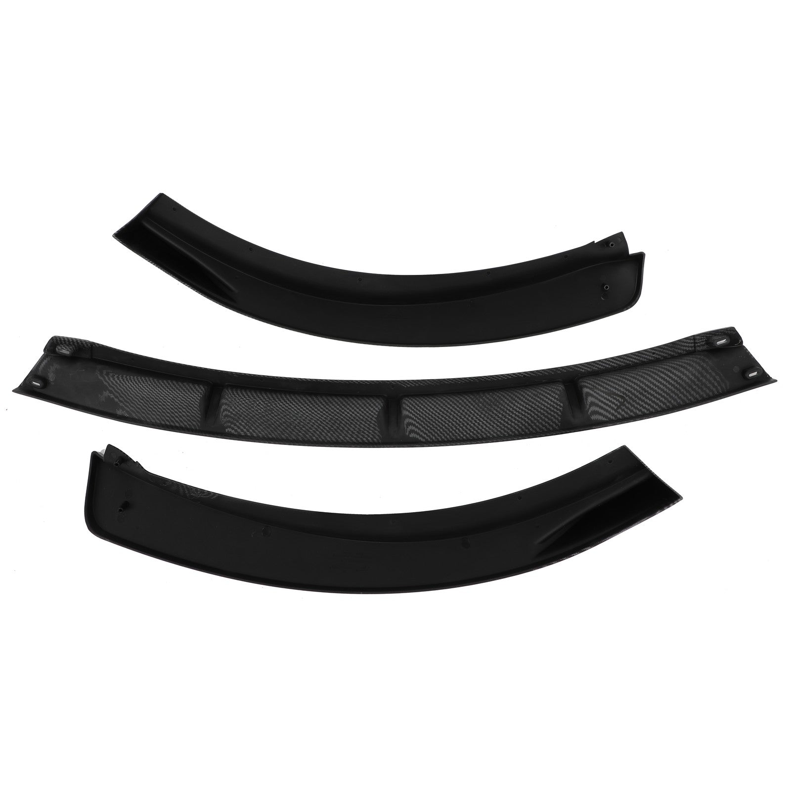Carbon Look Fits 2010-2013 Kia Forte Forte5 Front Bumper Lip Spoiler 6B93BC-57