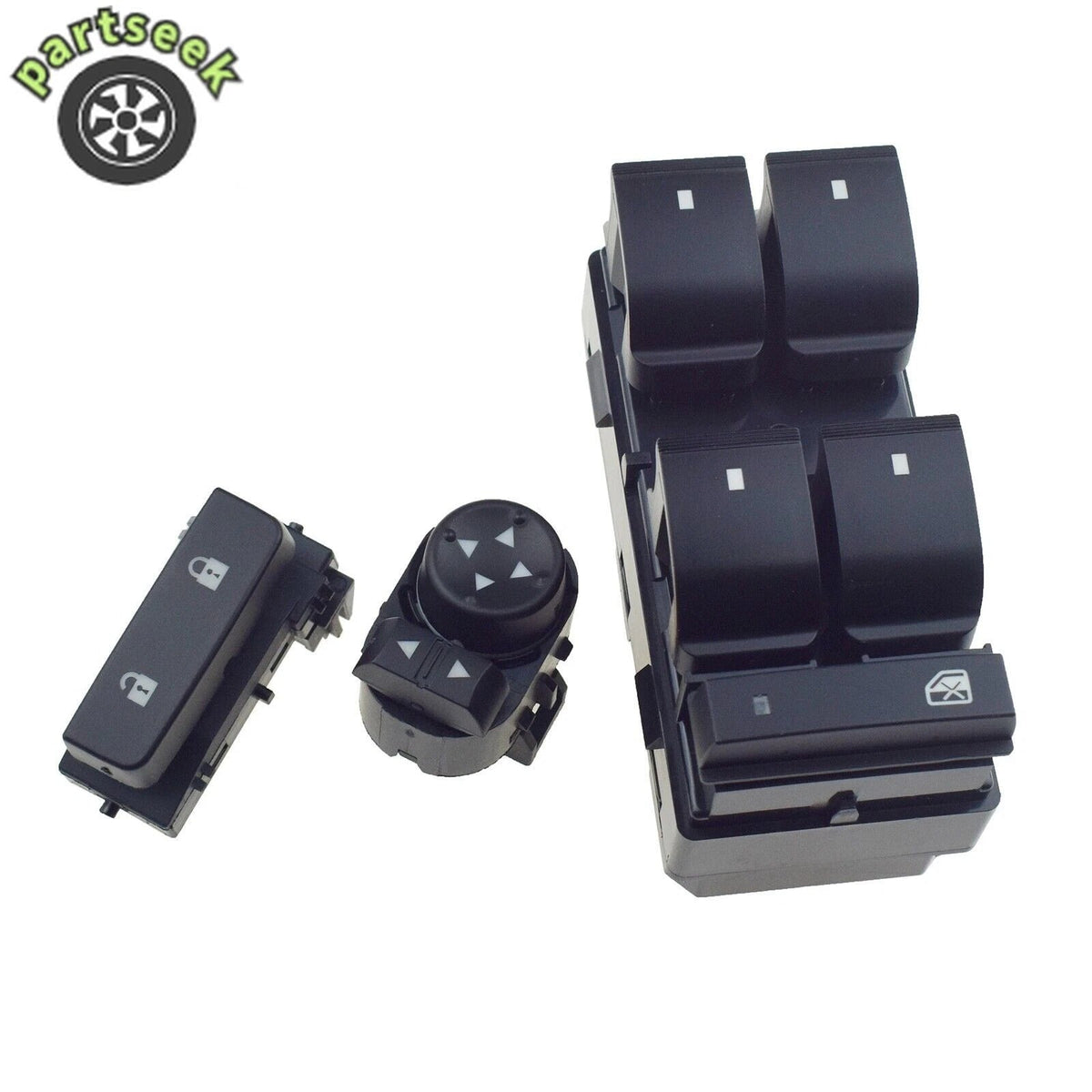 Window Control + Door Lock + Mirror Switch for Sierra Silverado 1500 2500 3500 6B93BC-57