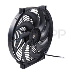 Radiator Condenser Cooling Fan 14" Inch Universal For 2006 2007-2011 Acura CSX