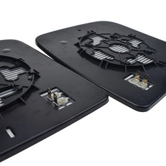 LH & RH Heated Power Towing Mirror Glass Set For 2013-2022 Dodge Ram 1500 2500 6B93BC-57