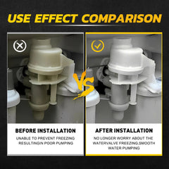 Upgraded Thetford Aqua Magic Toilet V Water Valve Replacement For RV Part# 31705 6B93BC-57