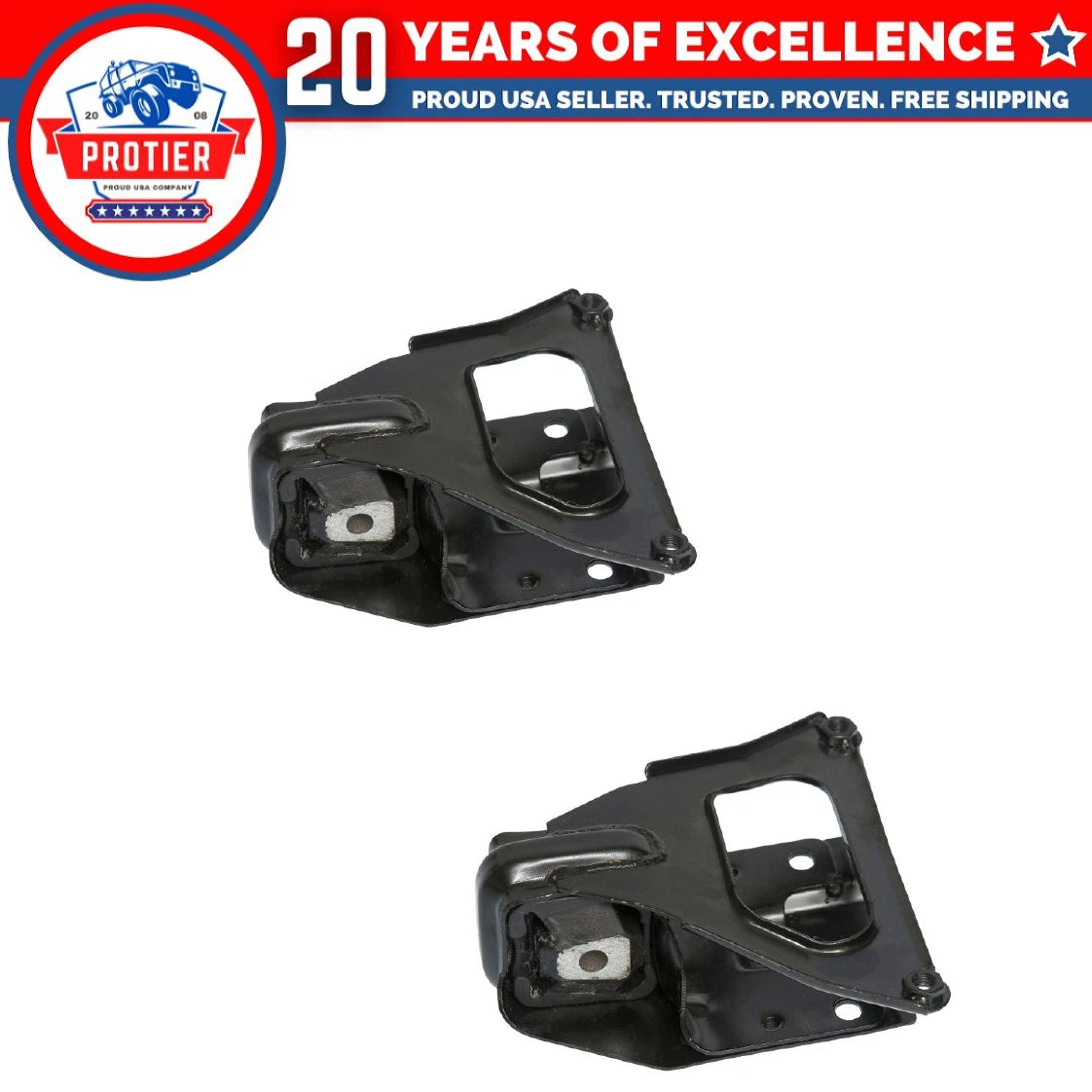 Motor Mount 2PCS Set for 1996 - 2009 Buick Allure Regal /Chevrolet Impala 6B93BC-57