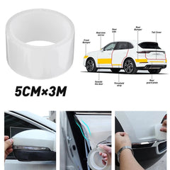 Car Paint Protection Vinyl Film Sticker Clear 300x5cm Anti-Scratch Sill Edge EOA 6B93BC-57