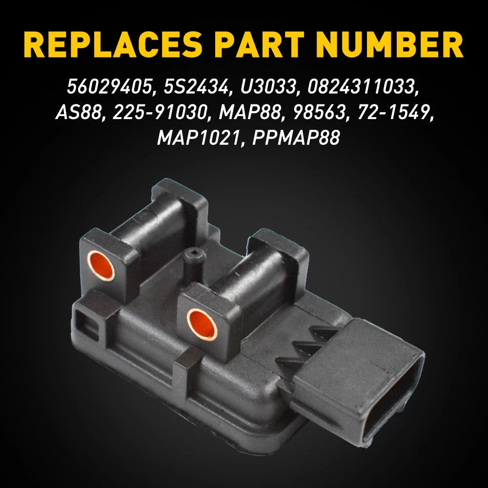 56029405 Sensor MAP For Dodge Ram 1500 2500 3500 3.9L 5.9L 5.2L Viper 8.0L AS88 6B93BC-57
