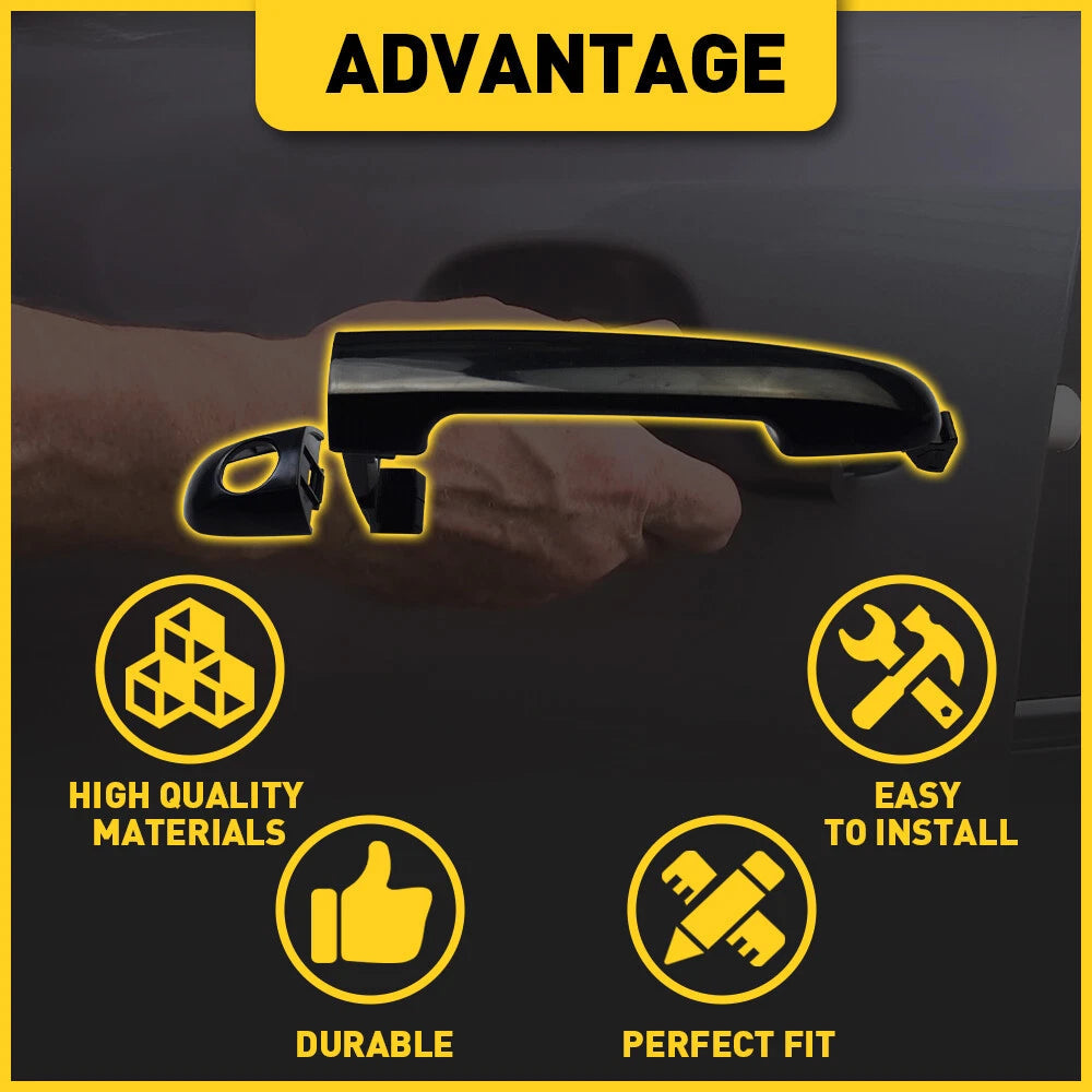 Front Outside Door Handle Driver Left Side Primed for 2006-2010 Hyundai Sonata 6B93BC-57