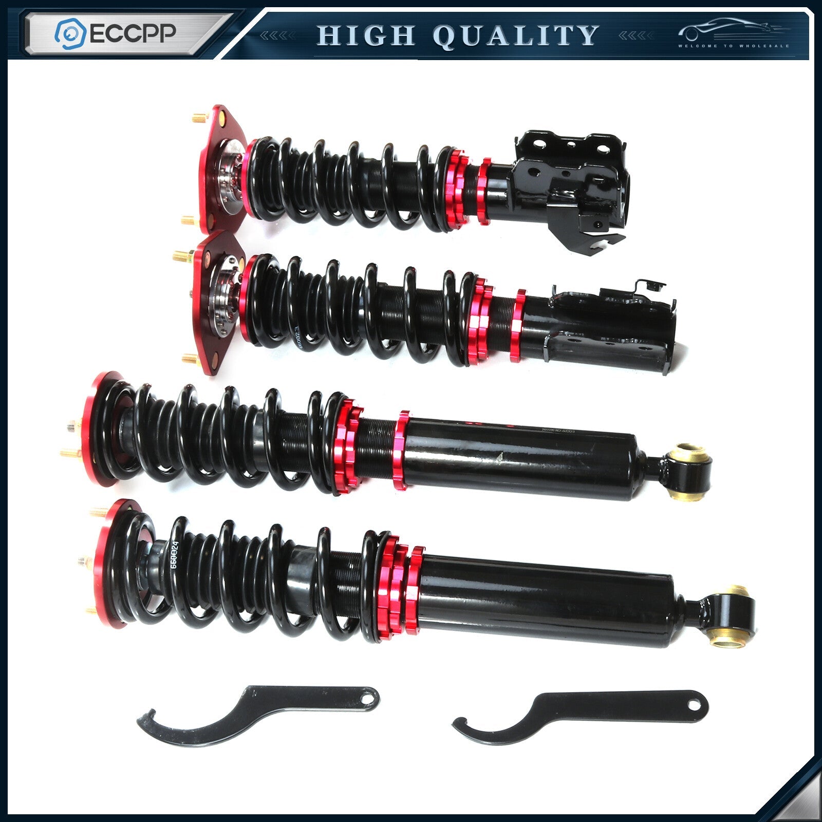 Coilovers Suspension Kits For 1989-1994 Nissan 240SX S13 Adj.Height Strut Shocks 6B93BC-57