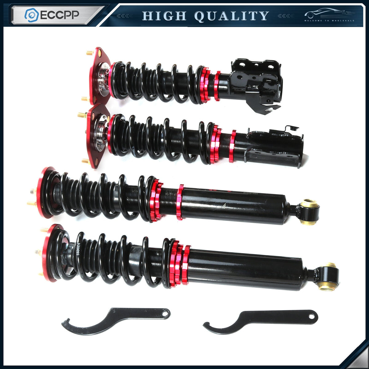 Coilovers Suspension Kits For 1989-1994 Nissan 240SX S13 Adj.Height Strut Shocks 6B93BC-57
