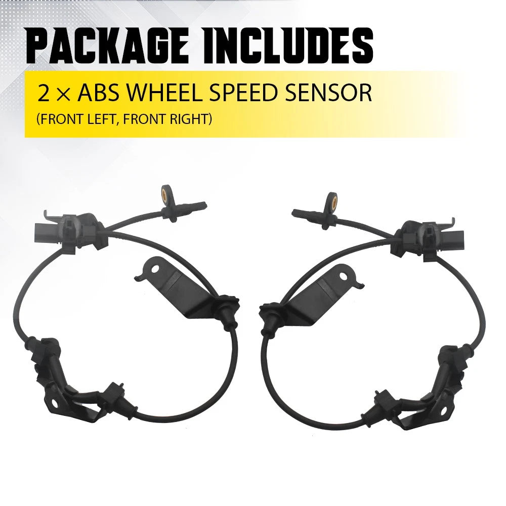 2X ABS Wheel Speed Sensor Front Left Right Fit For HONDA ACCORD 2008 2009-2012 A 6B93BC-57