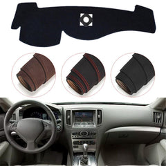 Console Dashboard Suede Mat Protector Sunshield Cover Fit For Infiniti G37 Q60
