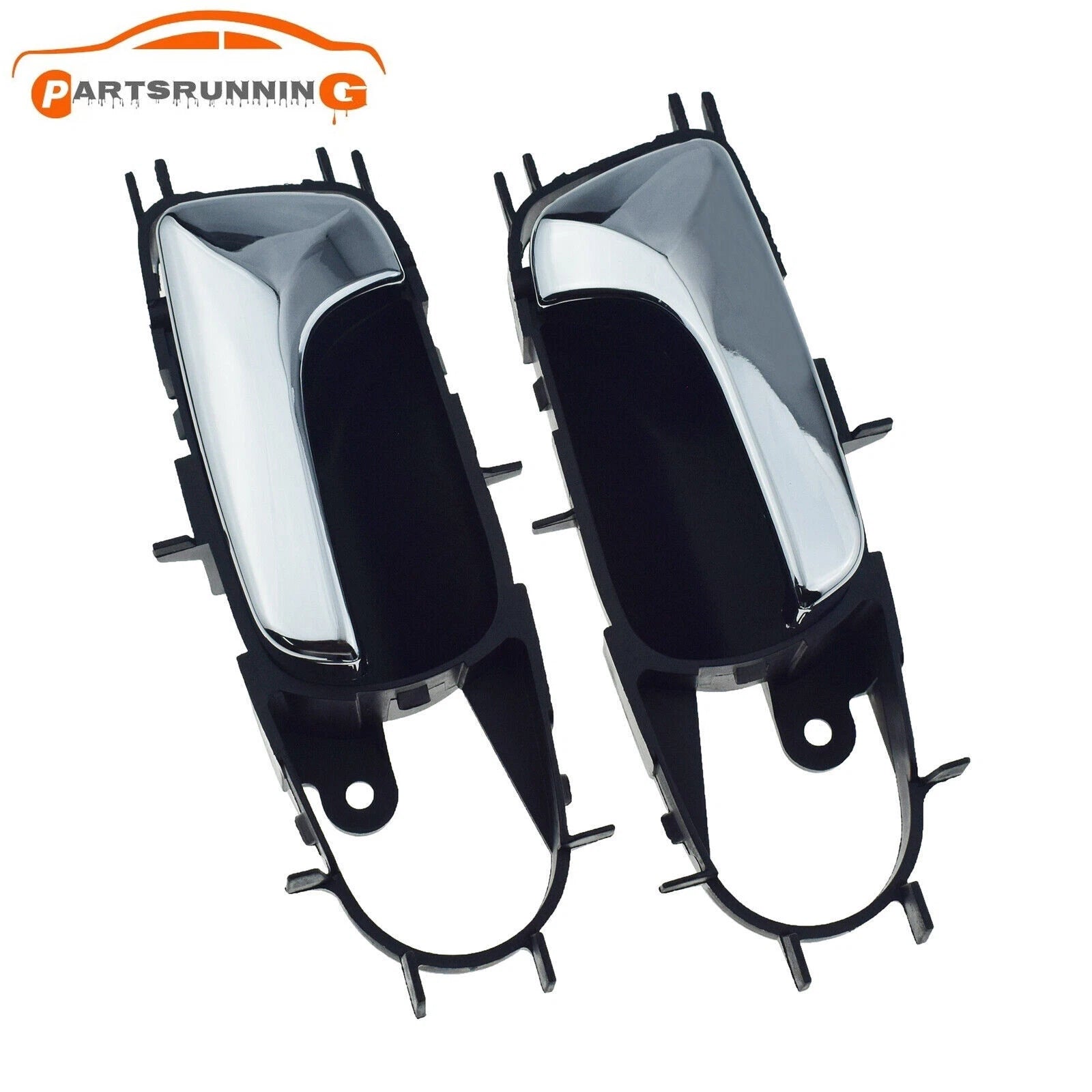 2PCS Interior Door Handles Left Right For 2004~2009 Chevrolet Lacetti 96548092 6B93BC-57