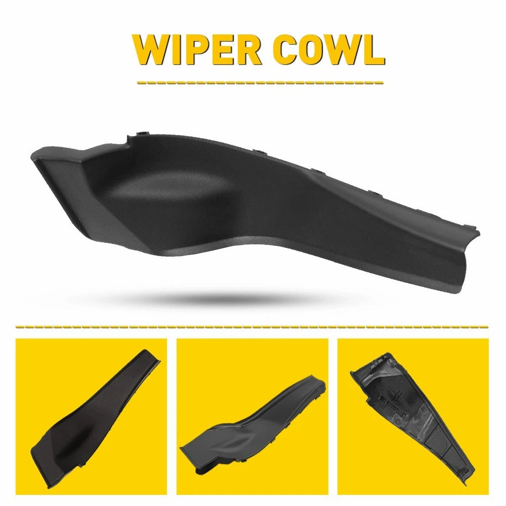 1Pair Corner Windshield Wiper Cowl Cover 66894-3TA0A for Altima Nissan 2013-2016 6B93BC-57