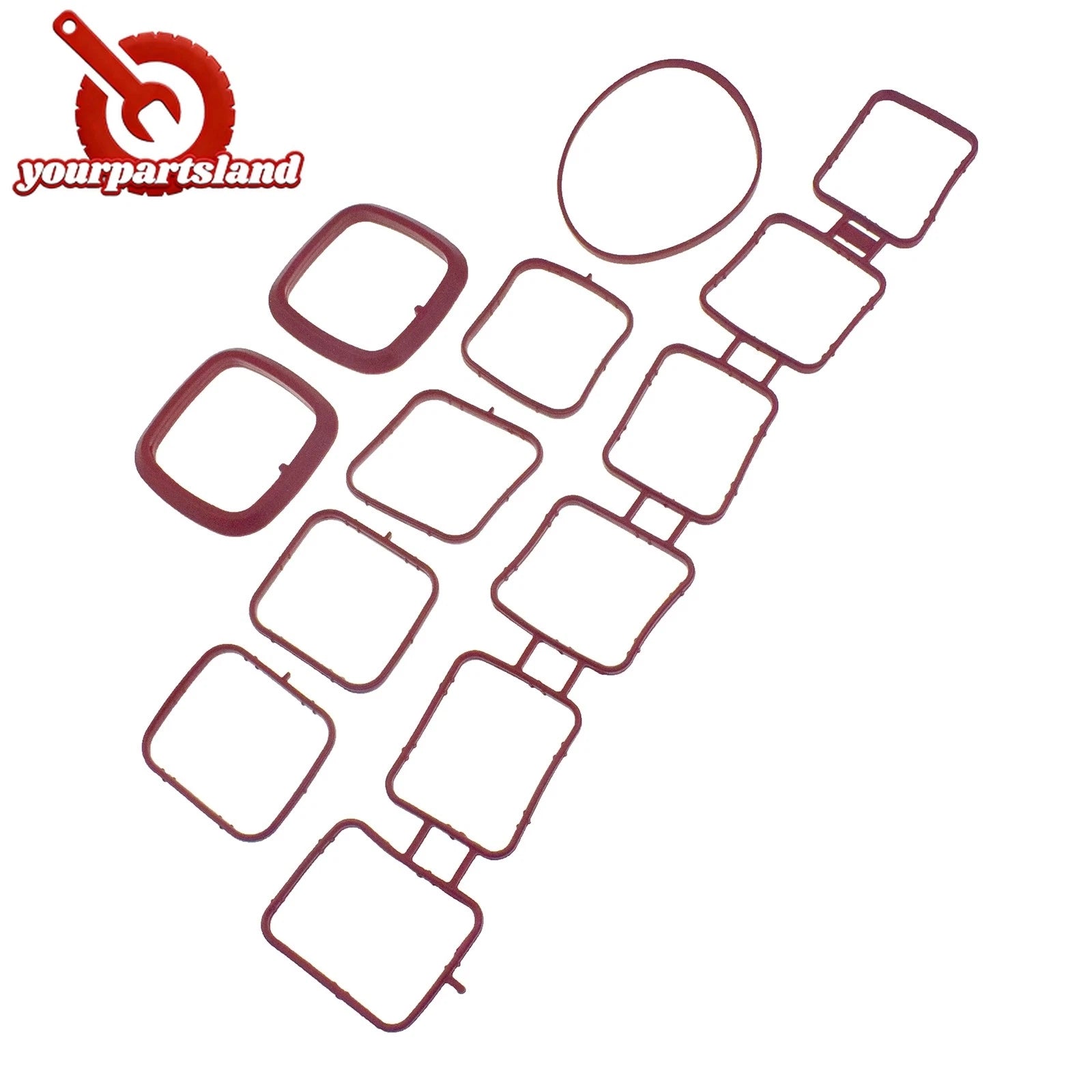 Upper & Lower Intake Manifold Gasket Set For VW Passat CC Atlas Audi Q7 3.6L V6 6B93BC-57
