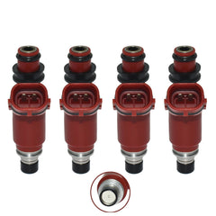 4x Fuel Injector for Chevrolet Metro Suzuki Swift 1.3L 15710-52G00 195500-3260 6B93BC-57
