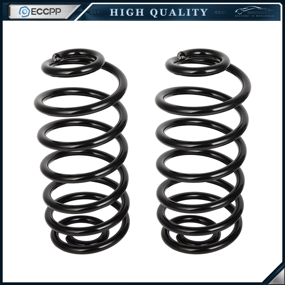 2x Rear Coil Springs for Pontiac G6 2005-2010 Chevrolet Malibu 2006 Left & Right 6B93BC-57