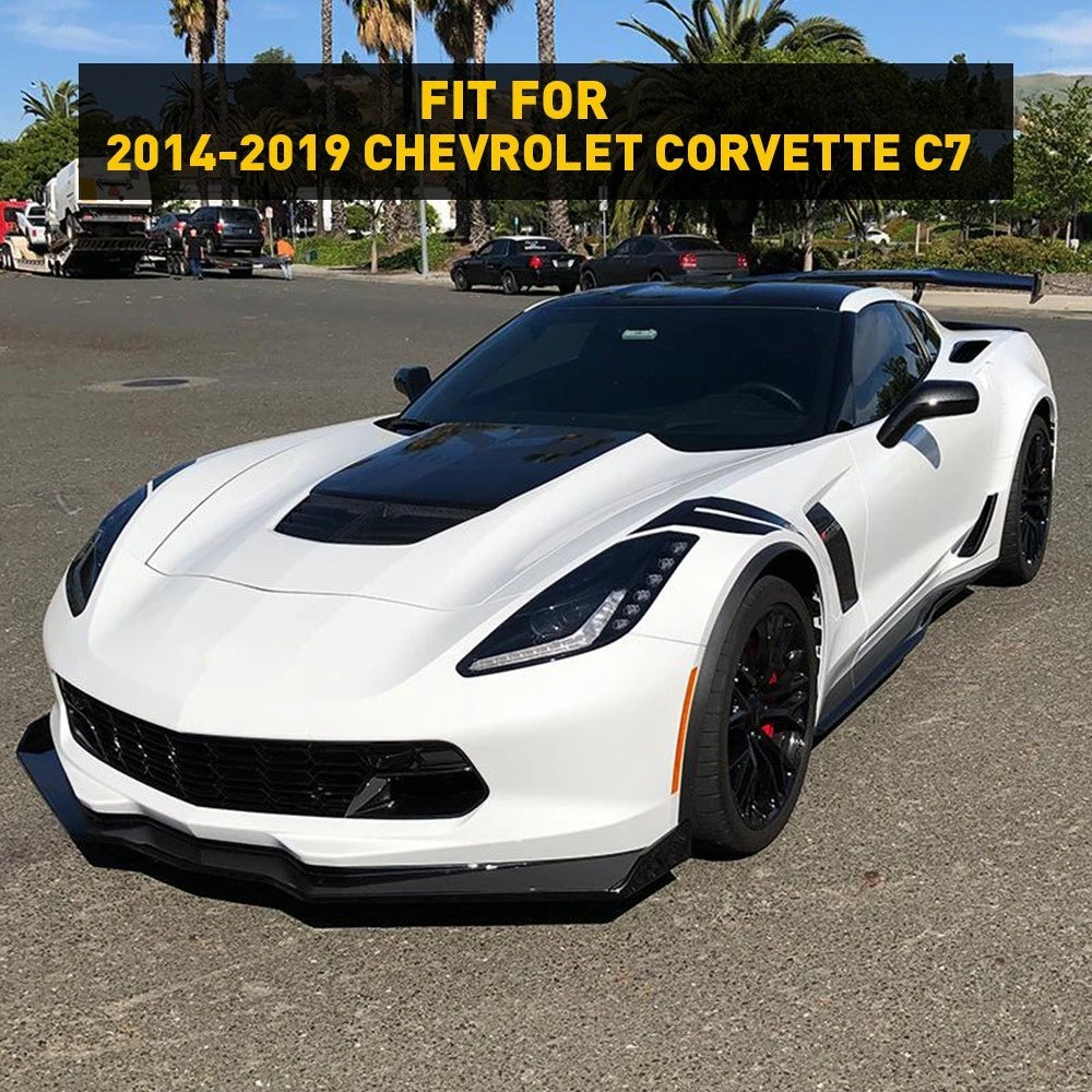 4PC For Chevy Corvette C7 14-19 LED Side Marker Bumper Reflector Lamp Smoked EOA 6B93BC-57