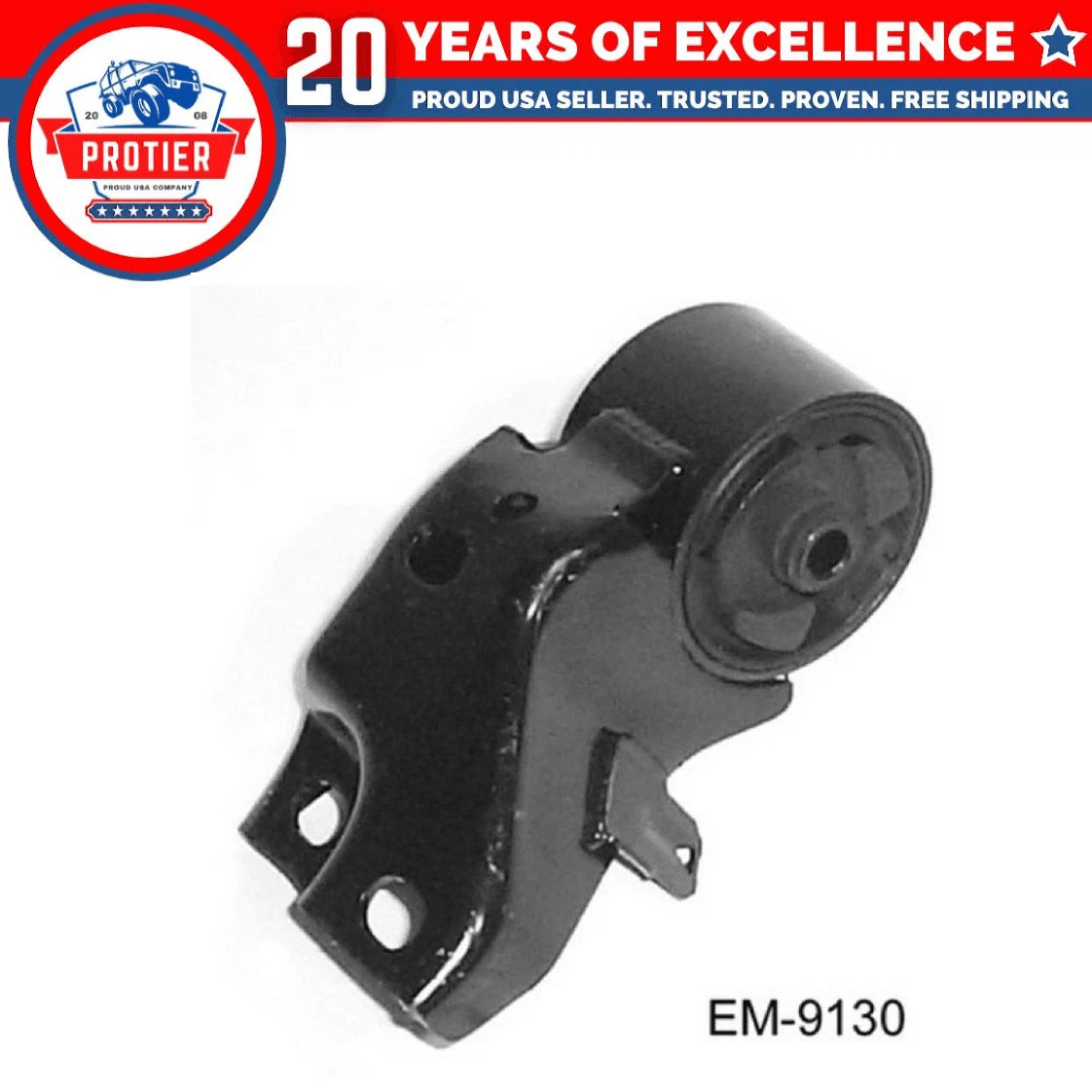 Motor & Trans Mount Set 4PCS for 1989-1992 Ford Probe 2.2L for Manual w/ Turbo 6B93BC-57
