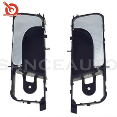 2PCS Left Right Chrome Inside Interior Door Handles For Suzuki Forenza 2004-2008 6B93BC-57