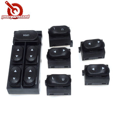 6X For 94-04 Ford Mustang Power Window & Door Lock Switch Left Right F4ZZ-14529 6B93BC-57