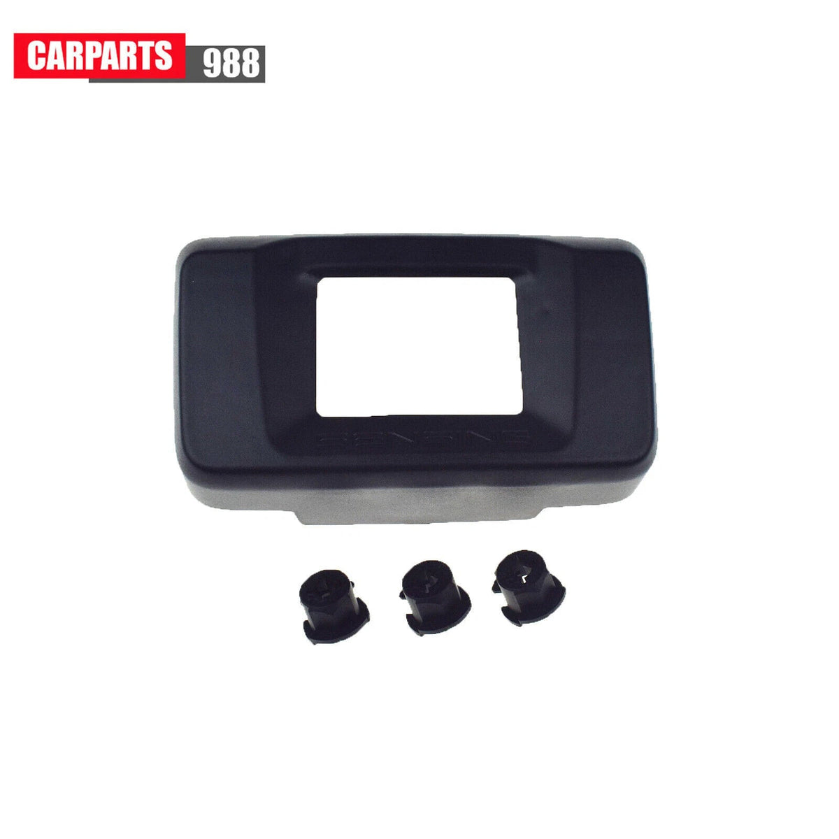 For 18-22 Honda Accord Distance Sensor Milliwave Radar Cover + 3x Mounting Clips 6B93BC-57