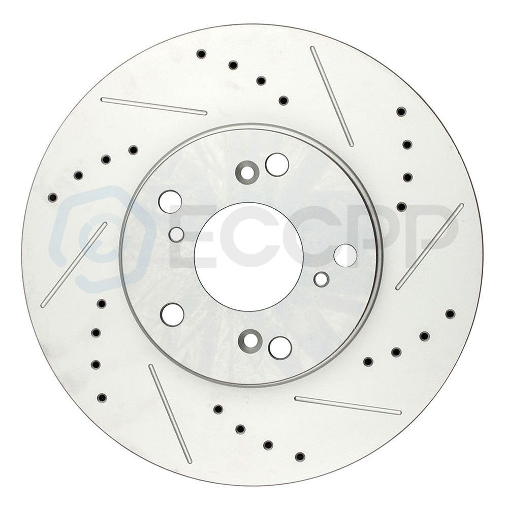 Front and Rear Brake Rotors Discs For Honda Element 2003 - 2011 Drilled Slotted 6B93BC-57