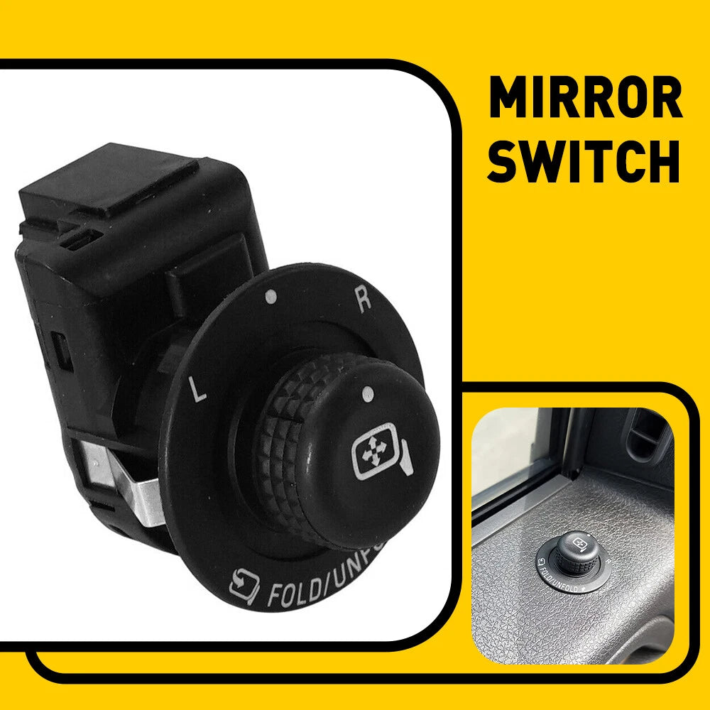 Power Side Fold View Mirror Switch Control for Ford F-150 F-250 F-350 F-450 6B93BC-57