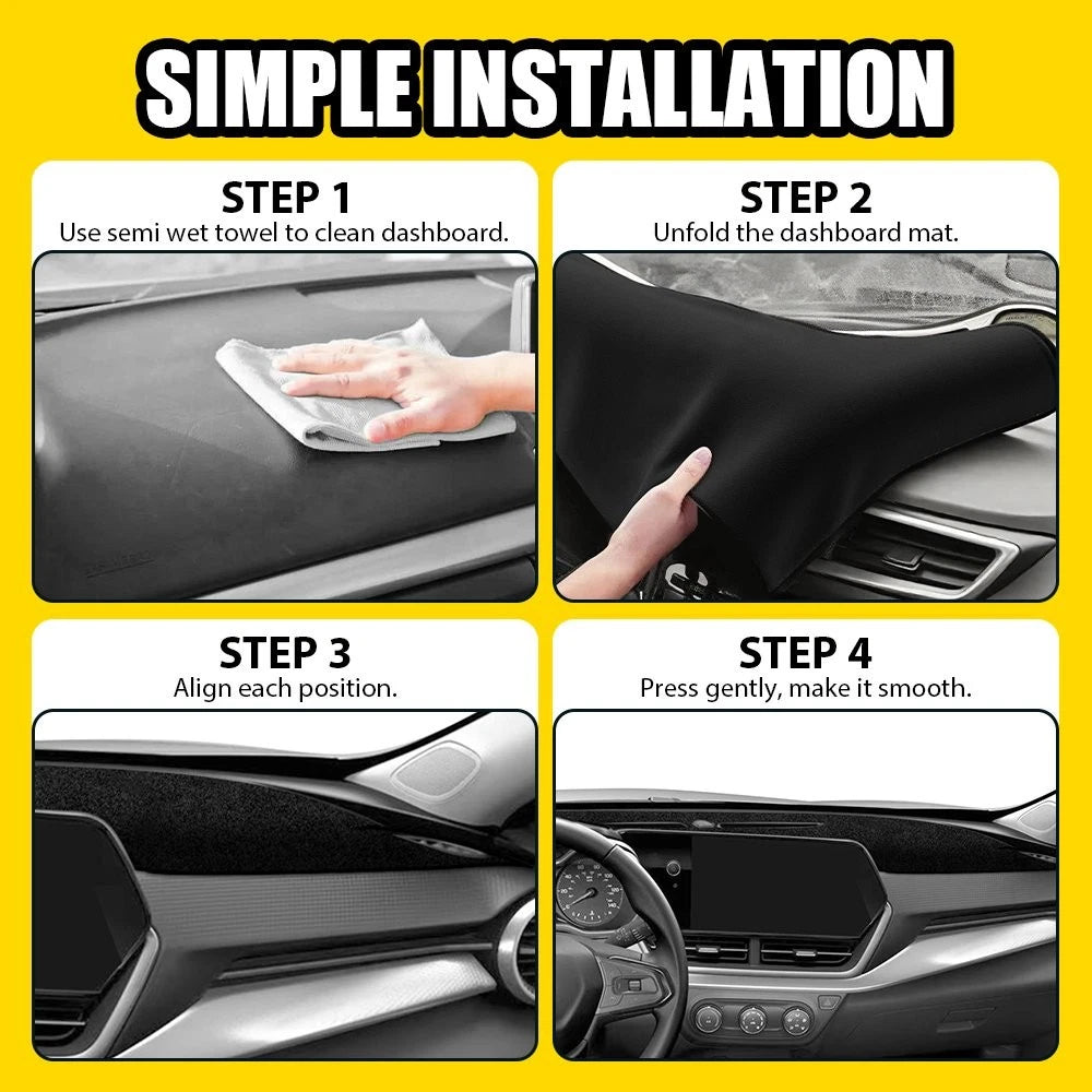 Car Dashboard For Chevy Trax 2024-2025 25 Dash Cover Protector Mat Anti-slip EOA 6B93BC-57