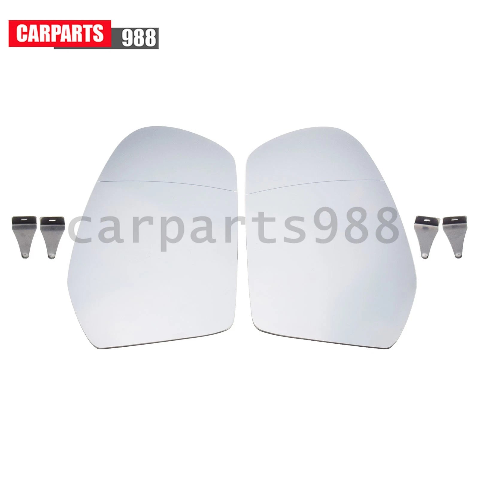 2Pcs Left Right Rearview Mirror Glass Heated For Mercedes W245 W169 2004-2009 6B93BC-57