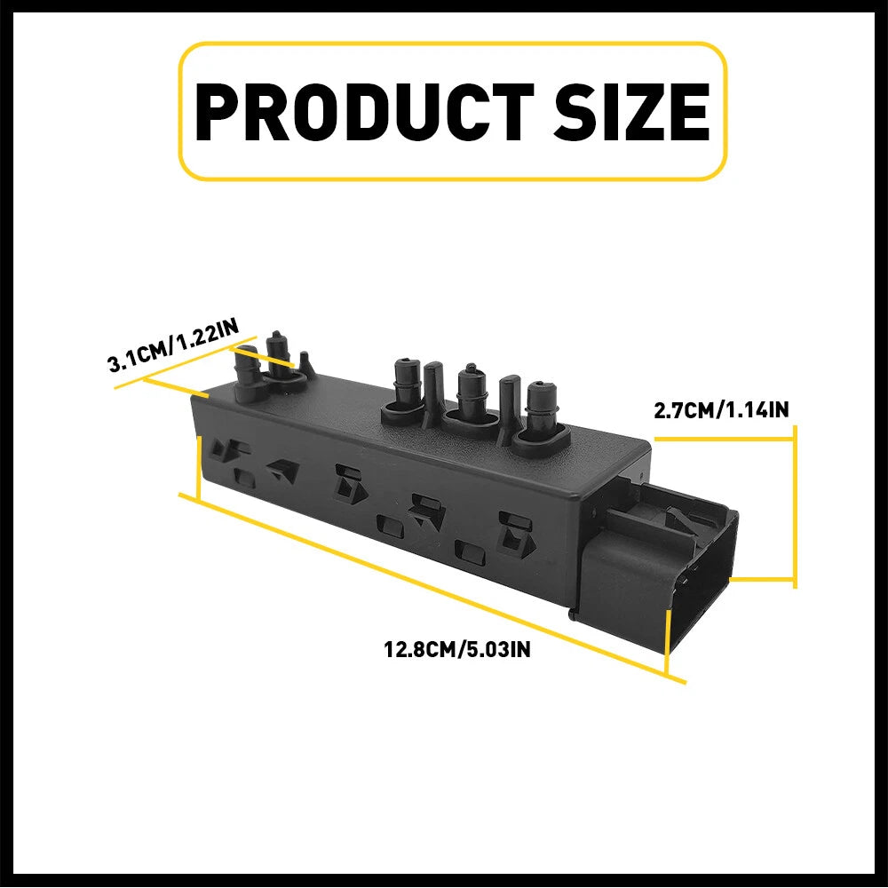 RIGHT PASSENGER POWER SEAT CONTROL SWITCH FOR 2007-2013 CHEVY TAHOE AVALANCHE EA 6B93BC-57