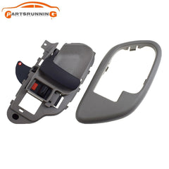 Inside Door Handle W/ Bezel Left Gray 15708079 For 1995-99 Chevrolet C1500 K1500 6B93BC-57