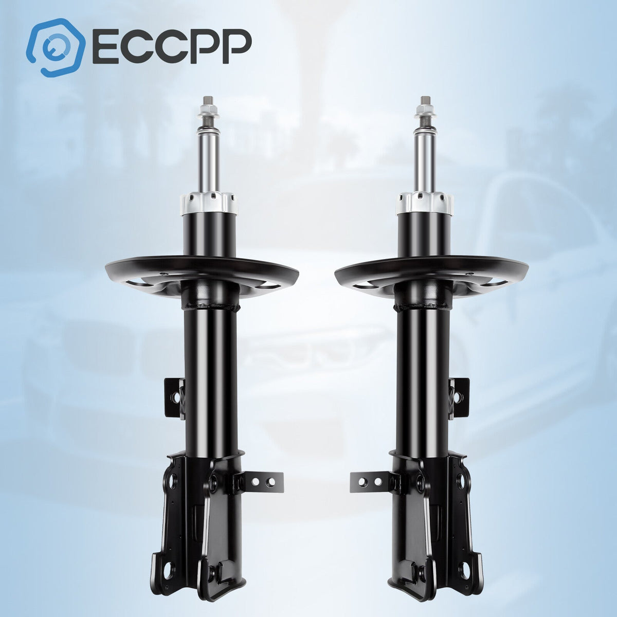 Front Pair Struts Shocks For 2008-2013 Dodge Avenger Chrysler 200 Left Right KOEEP