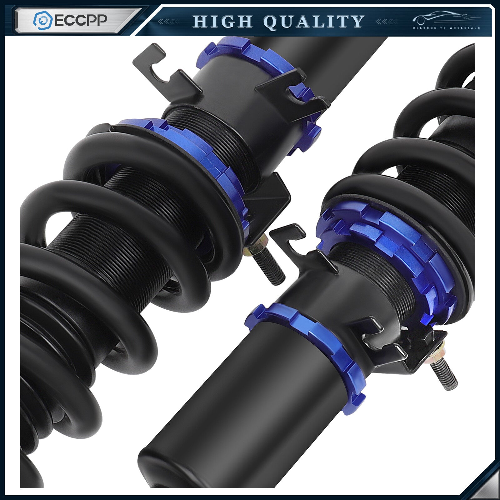 Coilovers Struts Suspension Lowering Kits For 2003-2008 Nissan 350Z Adjustable 6B93BC-57