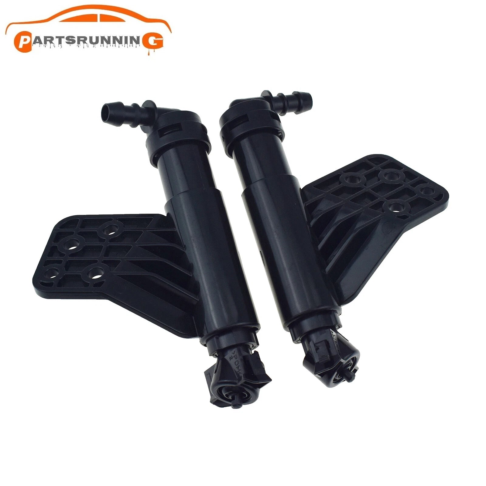 For Kia Sportage KX5 16-19 4PCS Headlight Washer Telescopic Spray Nozzle & Cover 6B93BC-57