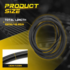 For 2008-2012 Jeep Liberty /2007-2017 Compass Sunroof Glass Weatherstrip Seal EA 6B93BC-57