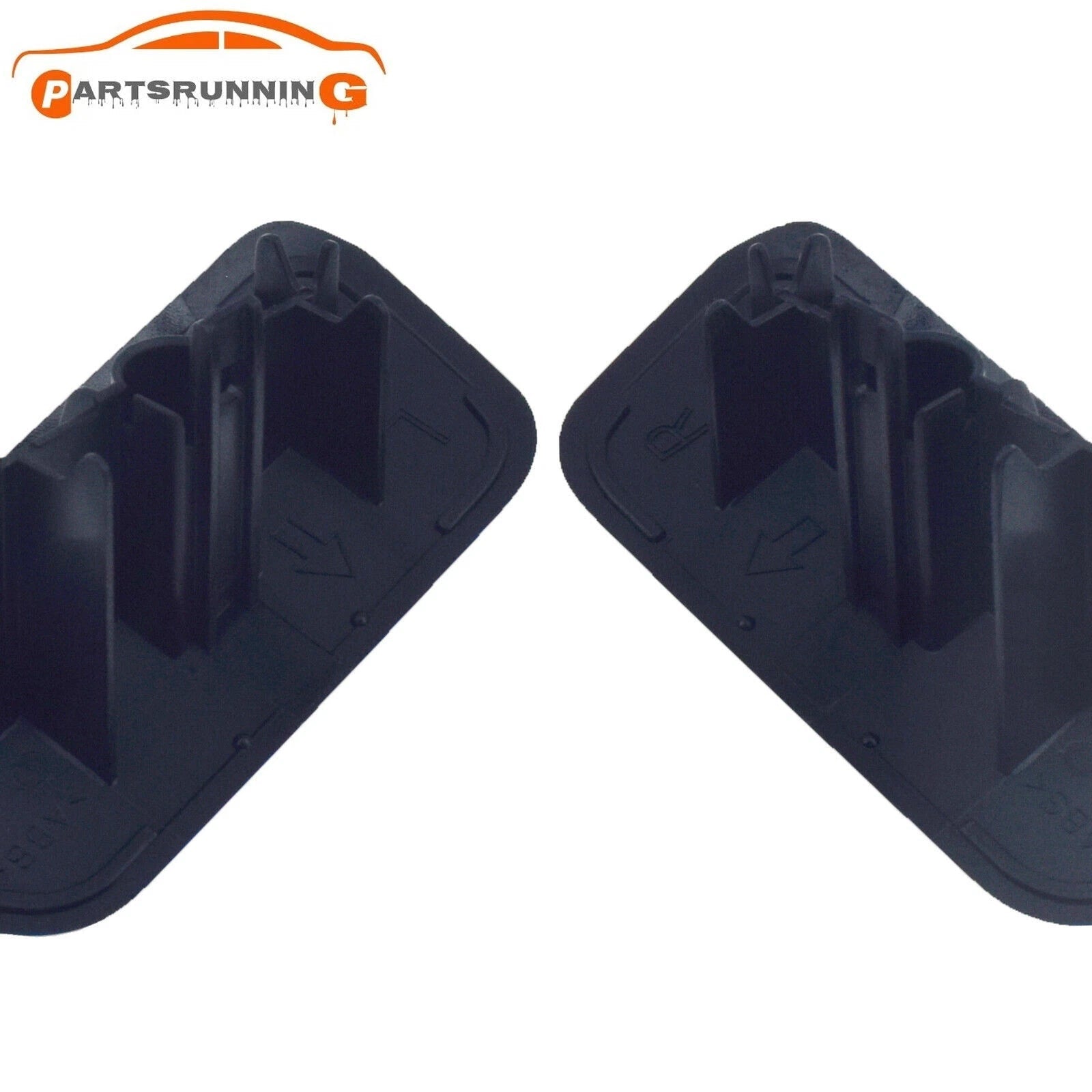 LH+RH Front Headlamp Washer Spray Nozzle Cover For Subaru Forester SJ Base 16-18 6B93BC-57