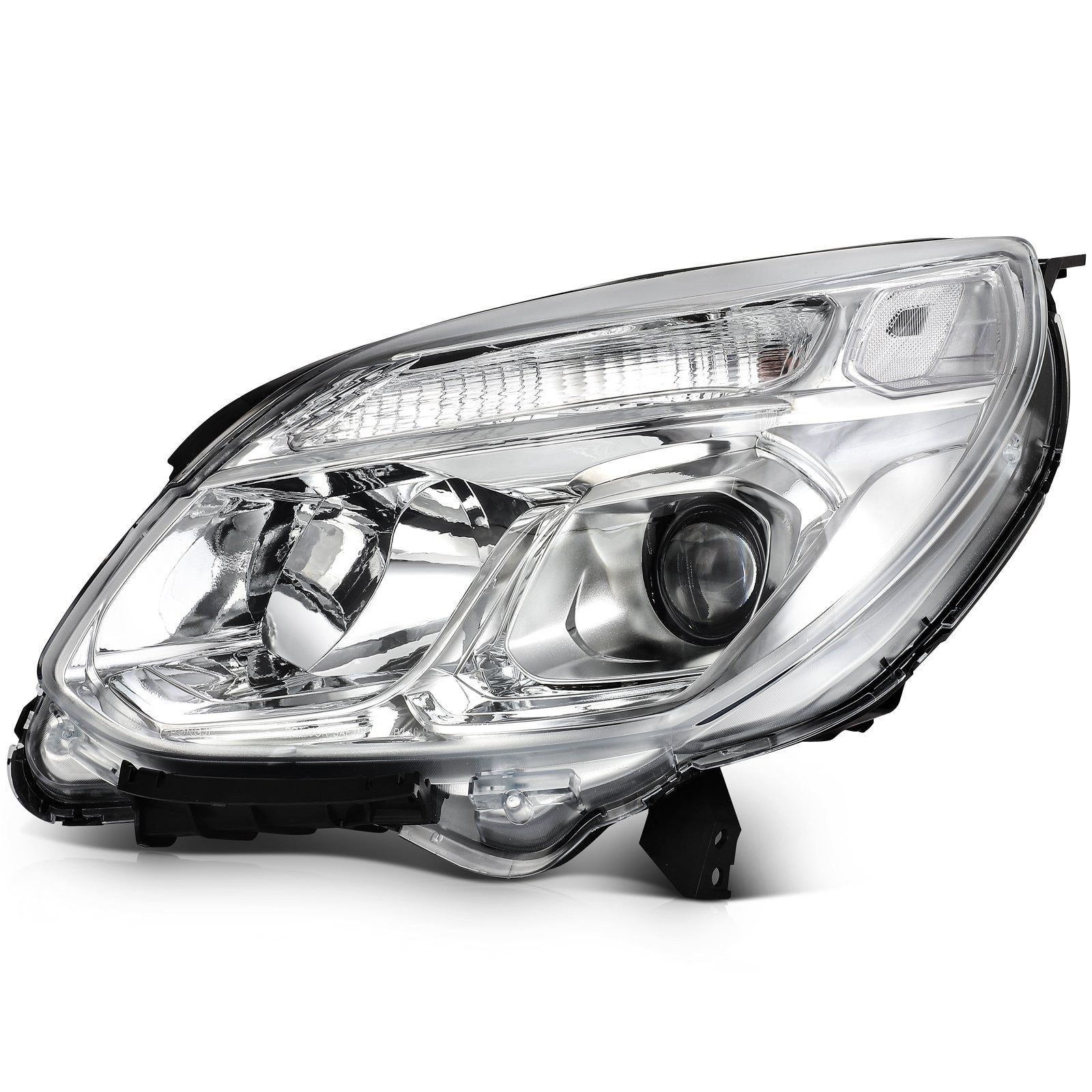 ECCPP Headlights Assembly For Chevrolet Equinox 2.4L 3.6L 2016-2017 Pair Chrome 6B93BC-57