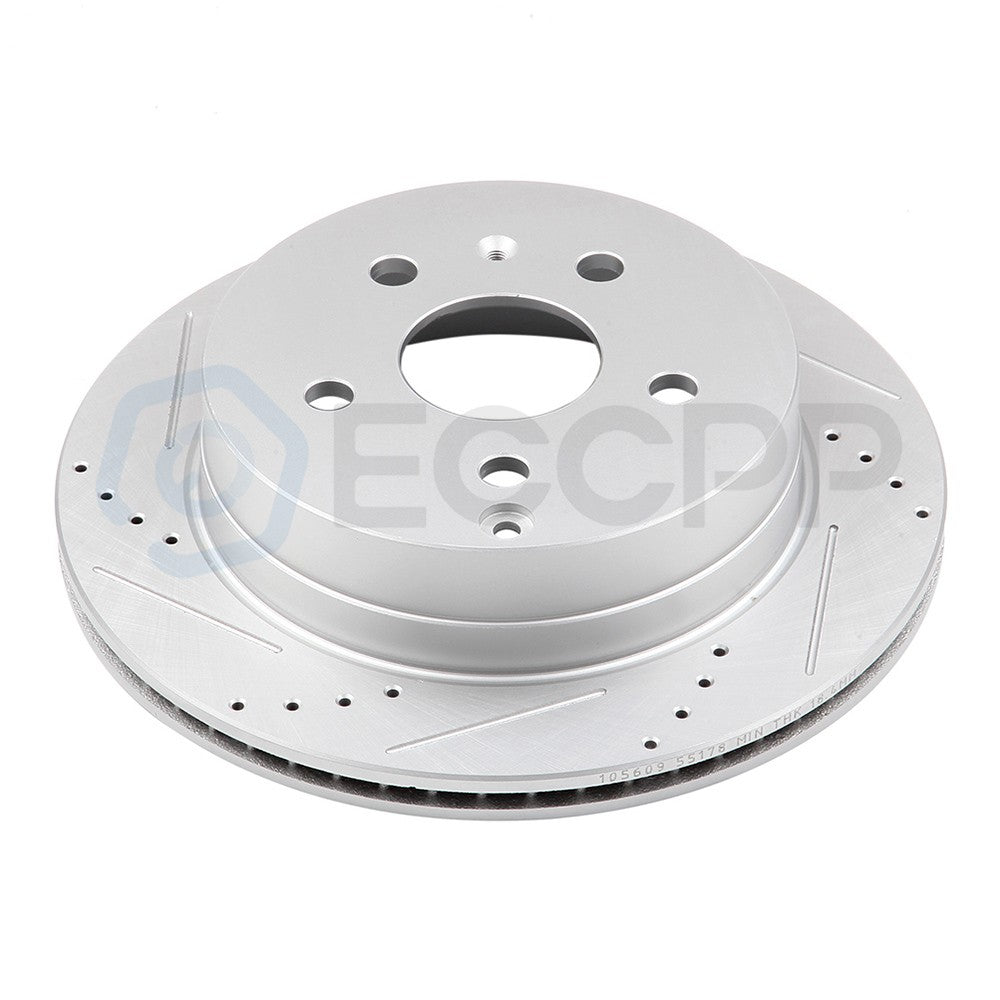 Rear Ceramic Brake Pads And Rotors For 10-16 17 Chevrolet Equinox GMC Terrain KOEEP