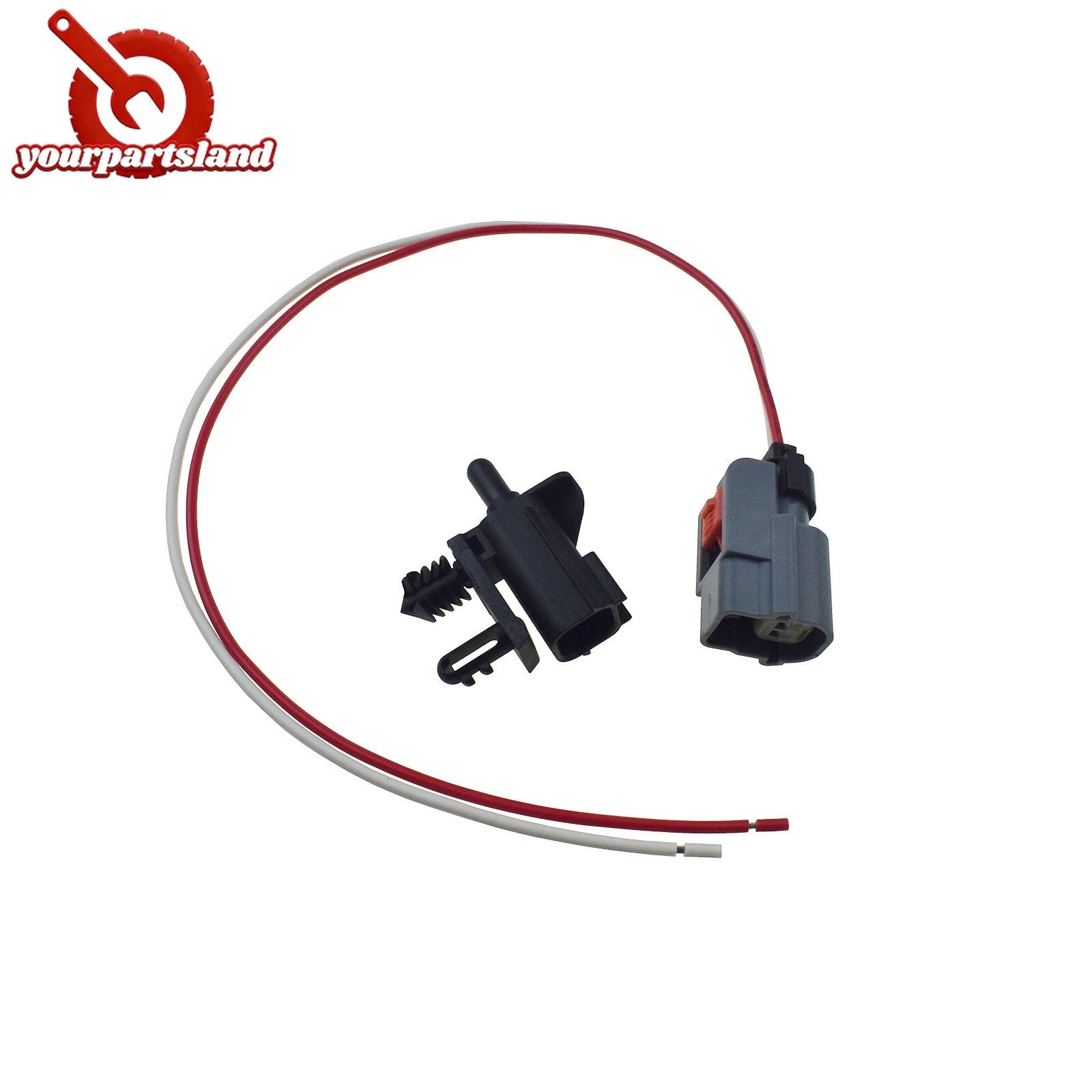 A/C Ambient Air Temperature Sensor + Connector For Ford Fusion 11-19 AU5Z12A647B 6B93BC-57