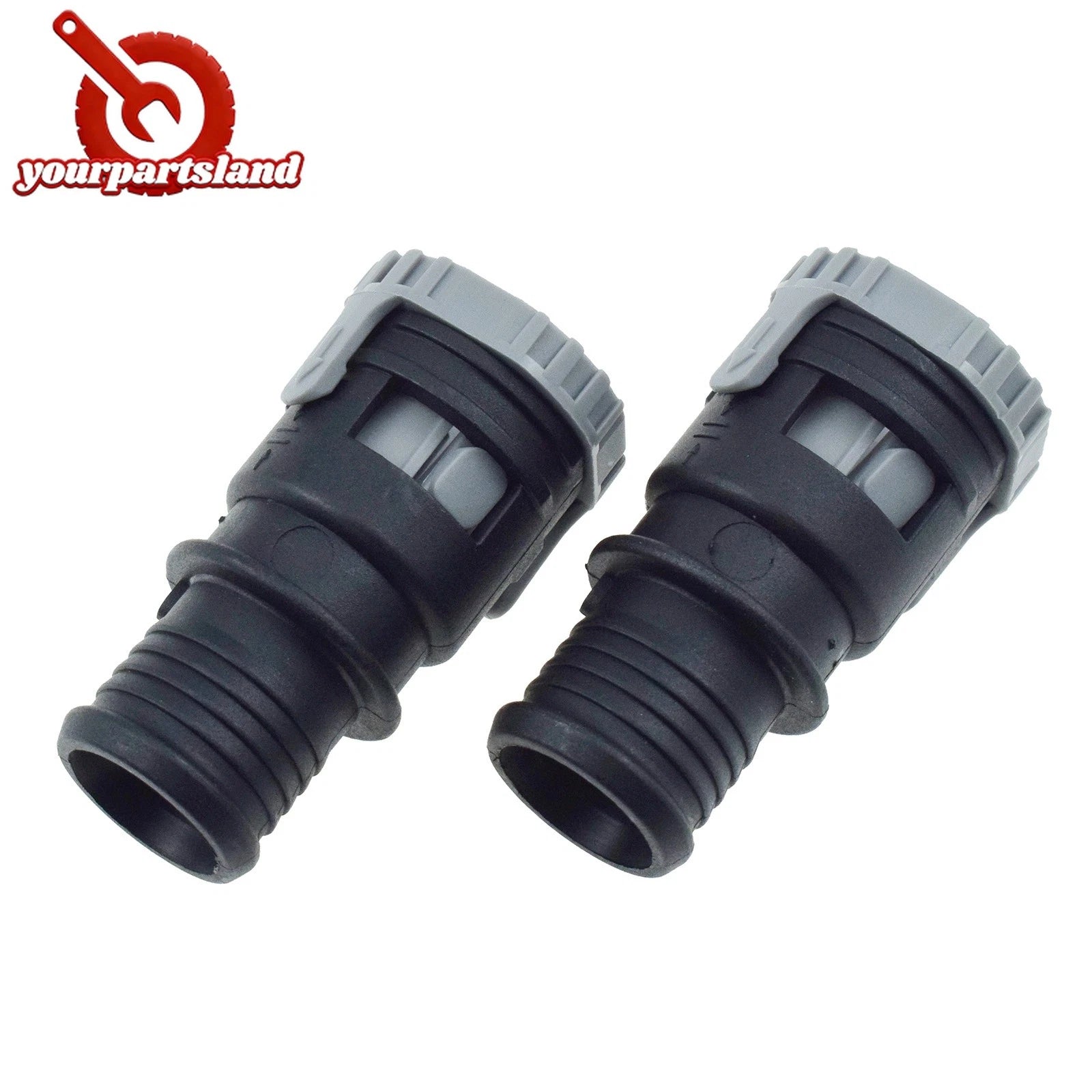 2PCS Heater Hose Connector For Ford C-Max Focus MK2 Escape Kuga 2.0L EcoBoost 6B93BC-57