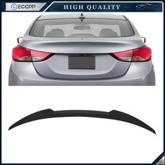 Fits Hyundai Elantra AD 2015-2018 Glossy Black High Kick Rear Spoiler 6B93BC-57