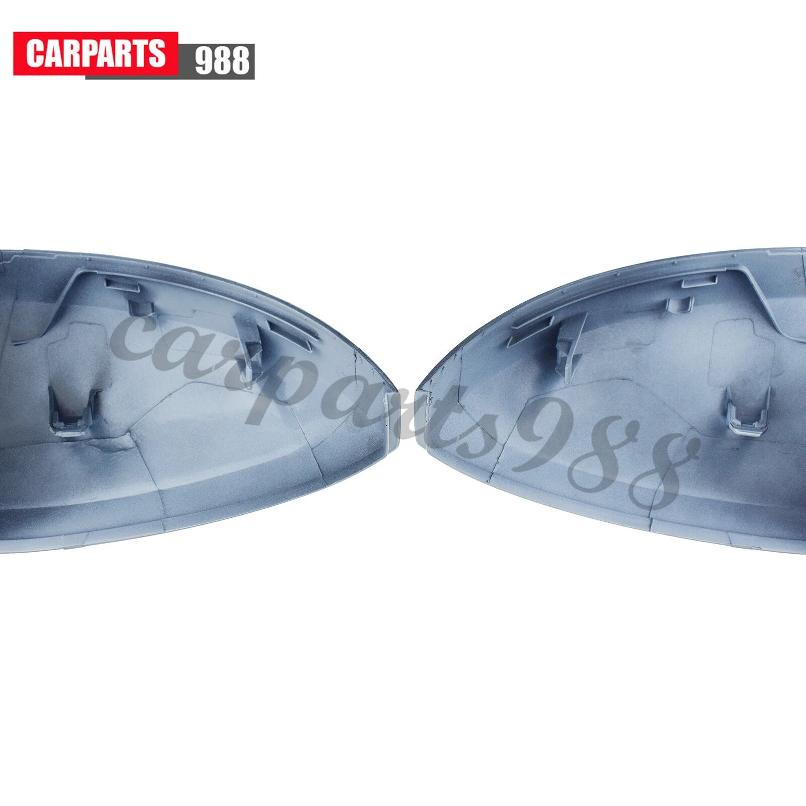 Left Right Side Rear View Mirror Cover White For VW Tiguan 2018 2019 2020-2022 6B93BC-57