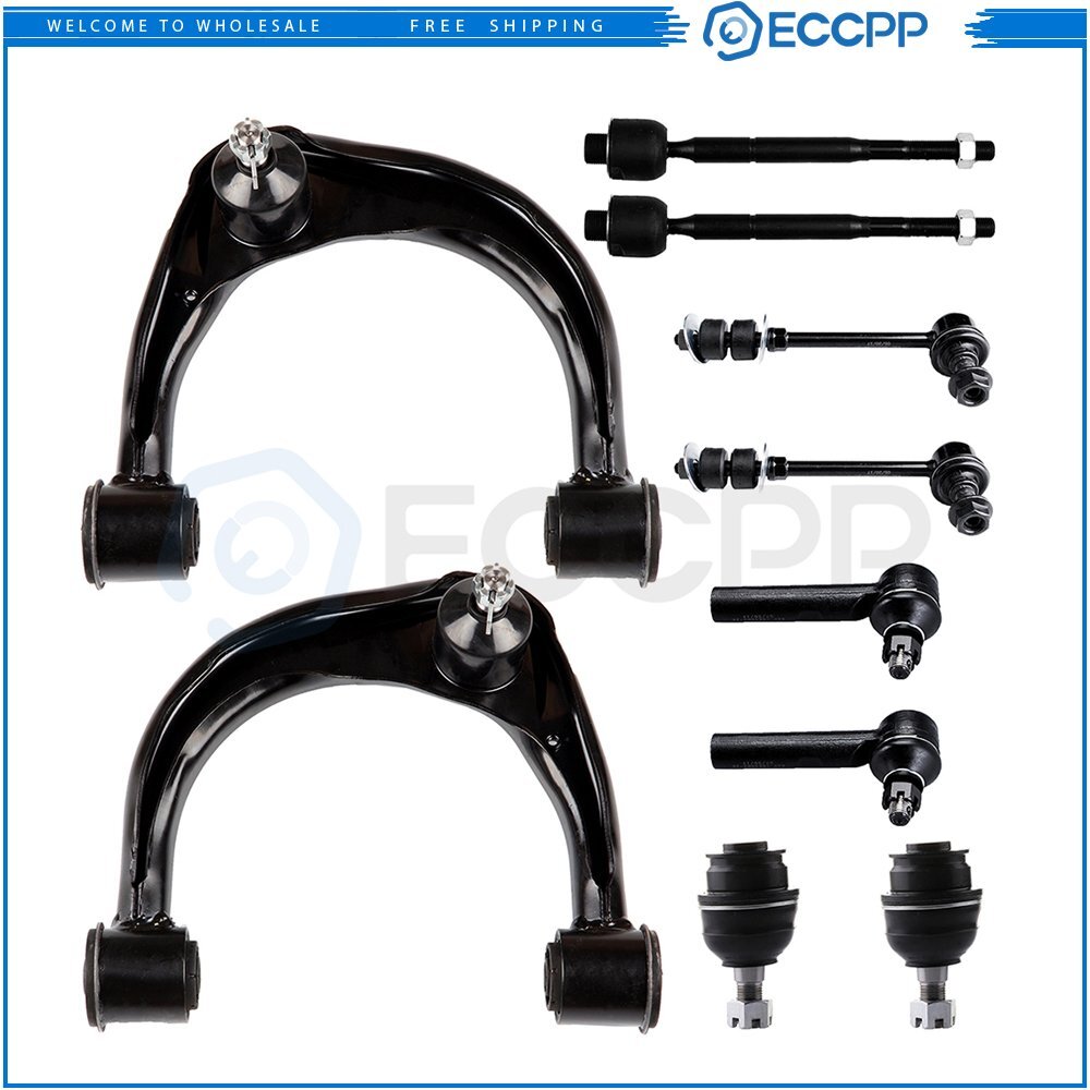 Front Upper Control Arm Ball Joint Tie Rod End Suspension For 2007-09 FJ Cruiser