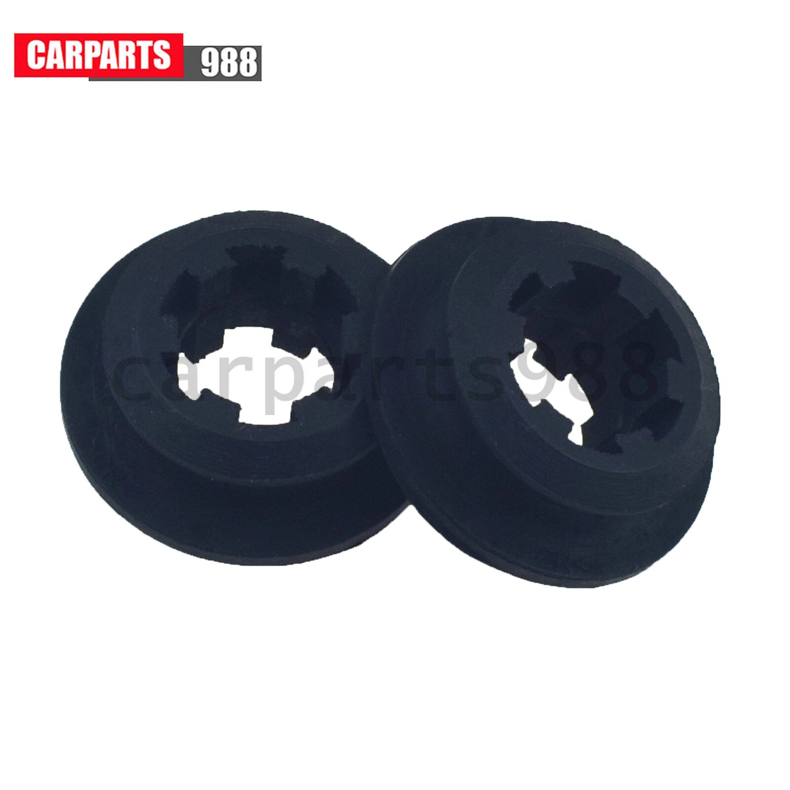 Set of 2 Car Radiator Mount Insulator for Toyota Corolla 2010-2019 16523-0T080 6B93BC-57
