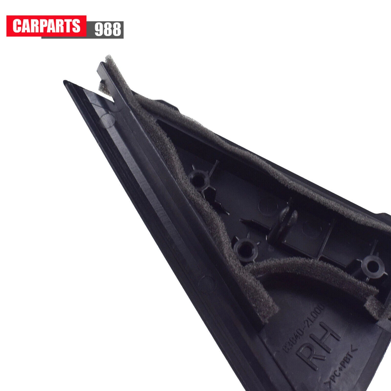 Right Side Rear Door Delta Molding Black for Hyundai i30 2008-2011 83840-2L000 6B93BC-57