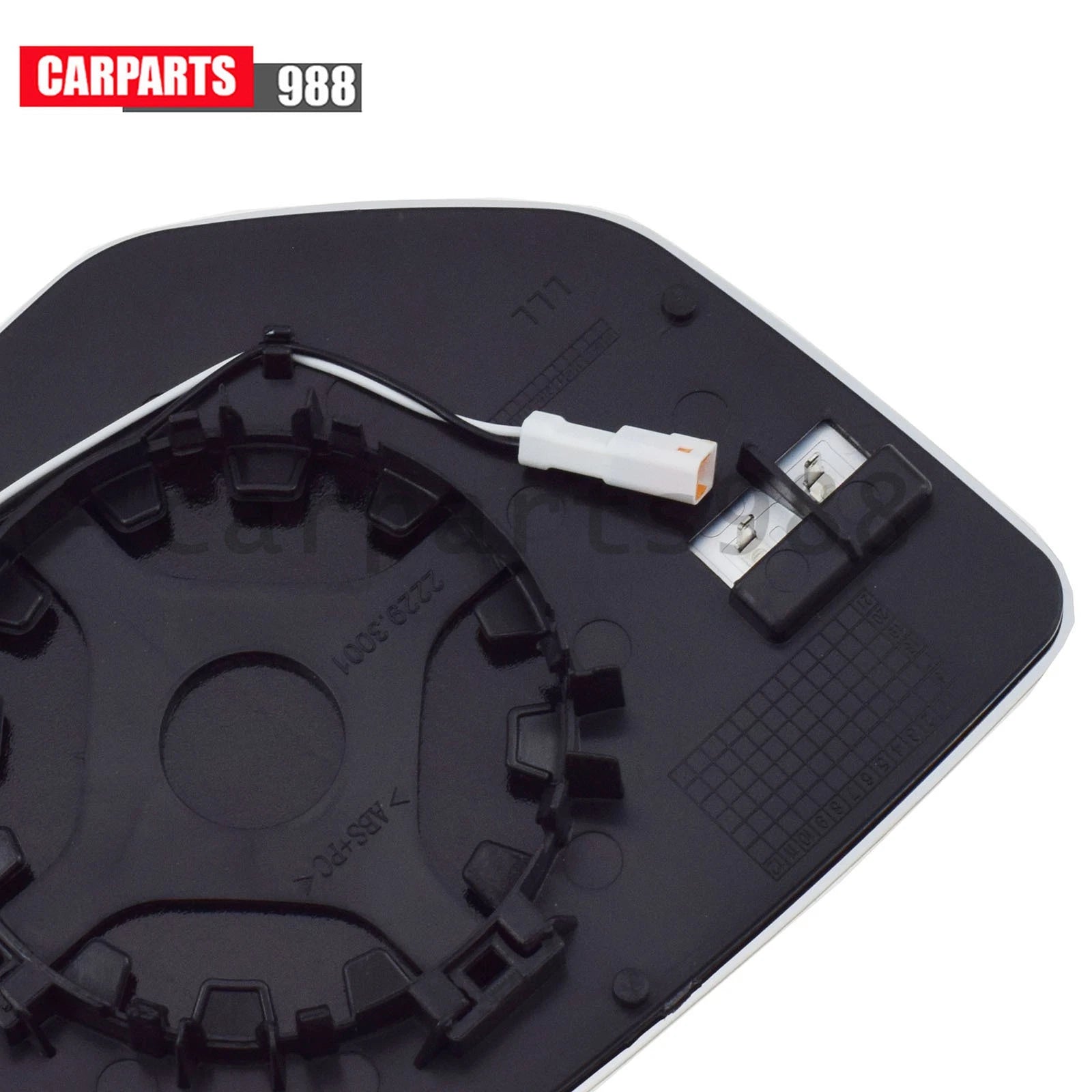 Left Rearview Mirror Glass Heated w/ Blind Spot For VW Atlas 2018-24 3CN857521L 6B93BC-57