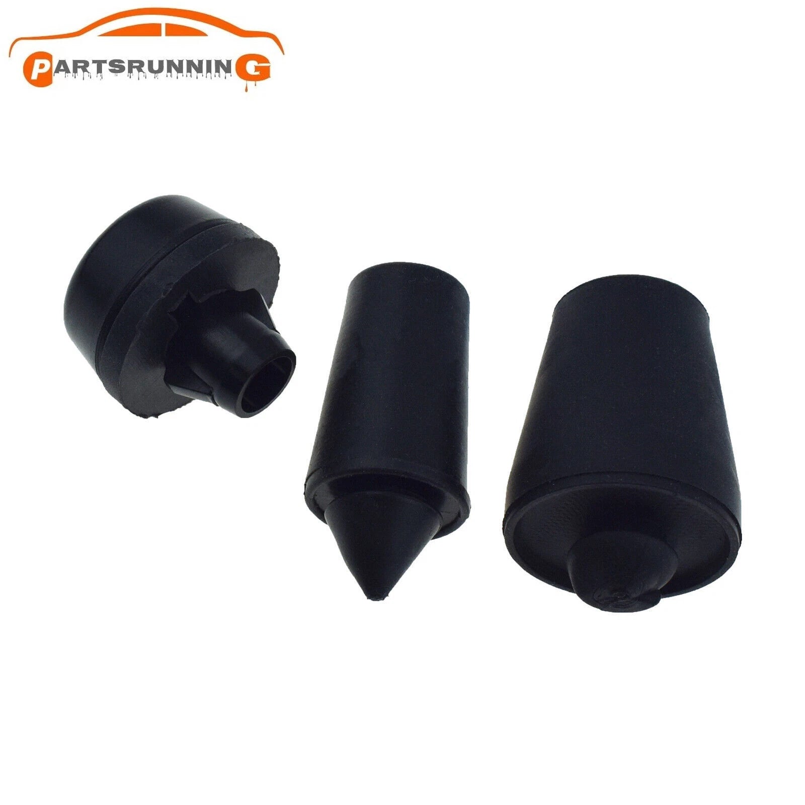 3PCS Rear Damping Stopper Block Tailgate Rubber Buffer For Toyota RAV4 2009-2012 6B93BC-57