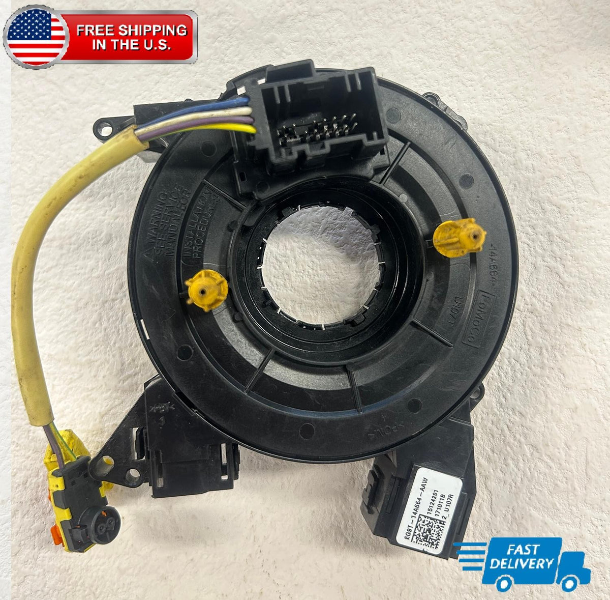 EG9Z-14A664-H Clock Spring for Ford Fusion 2013-2020 Mustang 15-23 Edge 15 19-23