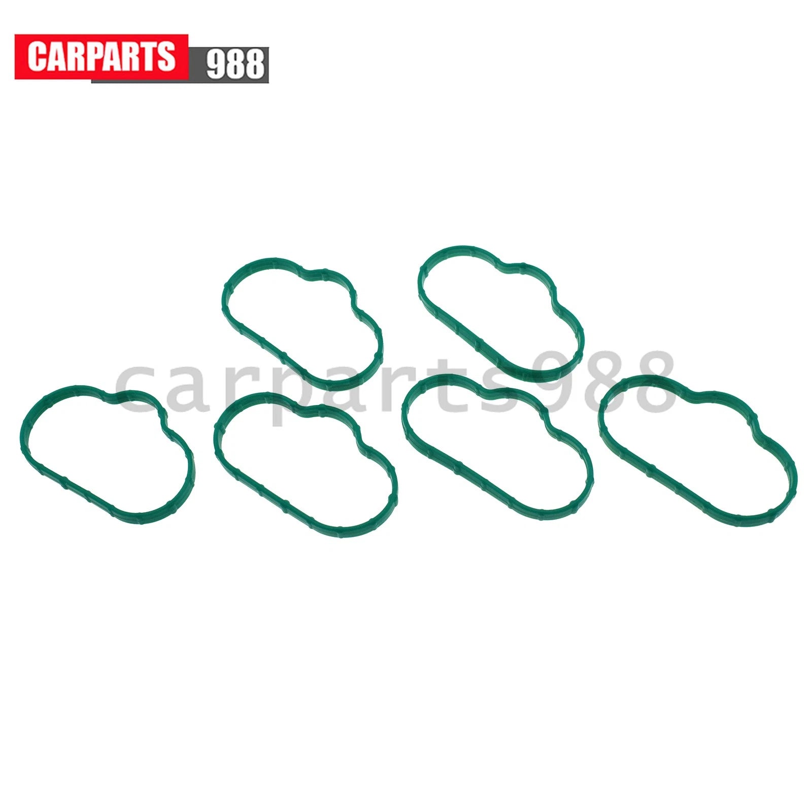 6Pcs Lower Inlet Manifold Gasket For Jaguar XF XJ X-Type S-Type XR843533 C2S8098 6B93BC-57