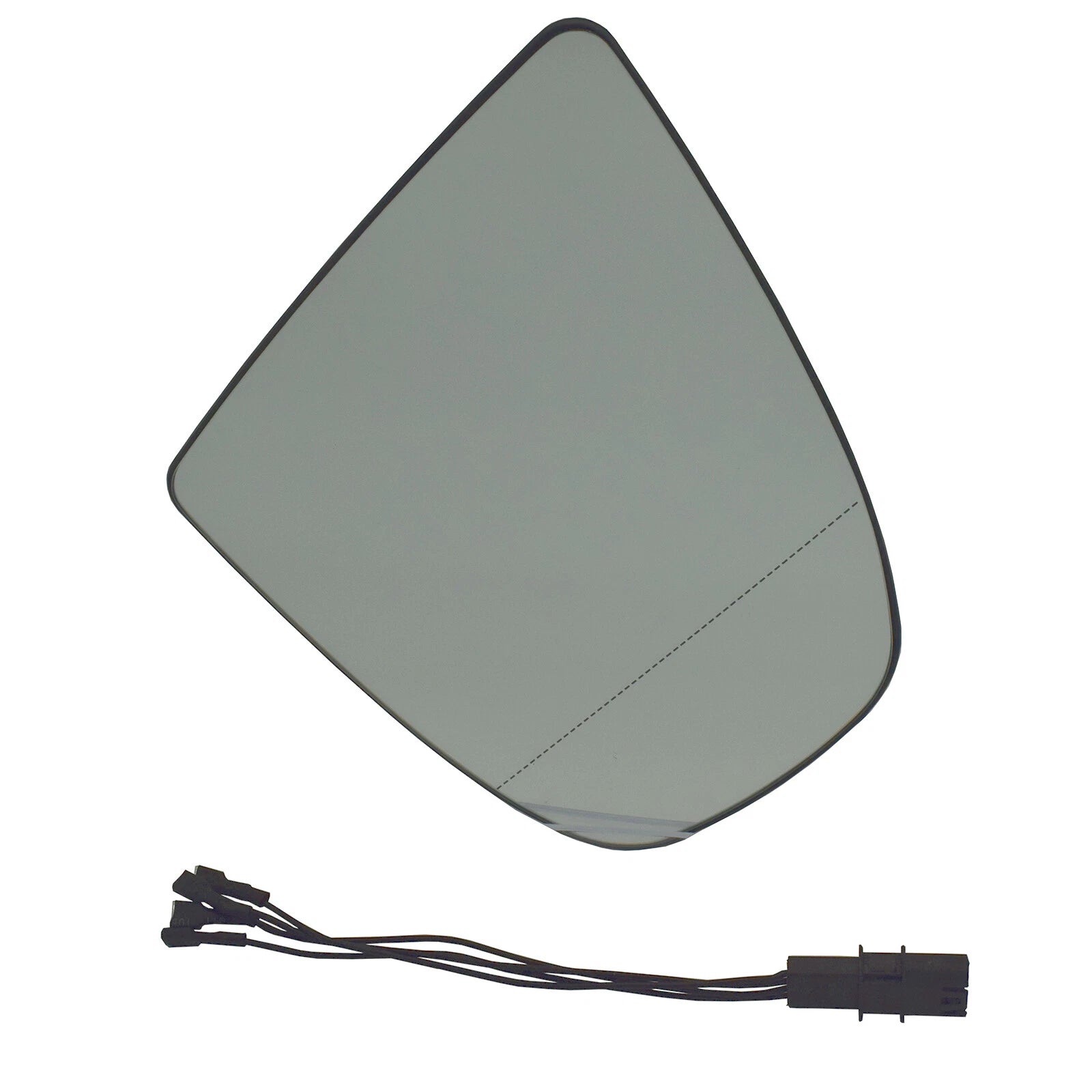 Right Side Mirror Glass Heated For 2007-2014 BMW X5 X6 E70 E71 E72 51167174982 6B93BC-57